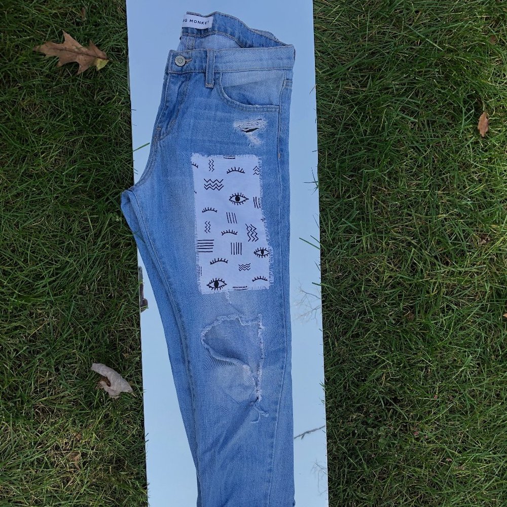 Flying Monkey hand sew patches